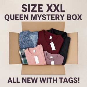 New with Tags: Queen’s Mystery Box Size XXL